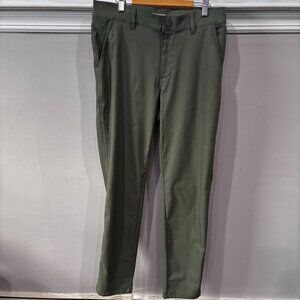 Men's 32 Degrees Cool 30x34 Stretch Performance Pants Olive Green